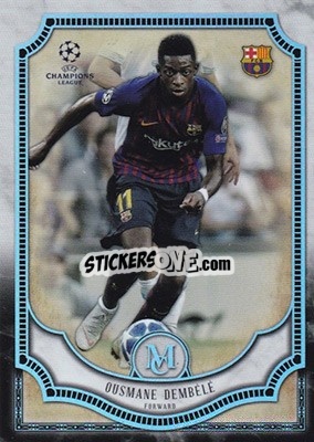 Sticker Ousmane Dembélé - UEFA Champions League Museum Collection 2018-2019 - Topps