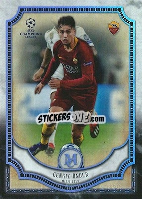 Sticker Cengiz Ünder - UEFA Champions League Museum Collection 2018-2019 n. 67 - Topps
