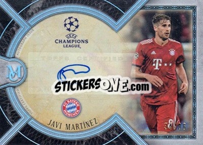 Sticker Javi Martínez - UEFA Champions League Museum Collection 2018-2019 n. AA-JM - Topps