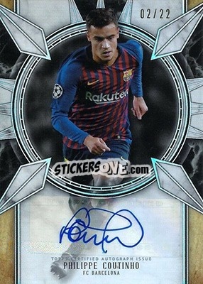 Sticker Philippe Coutinho - UEFA Champions League Museum Collection 2018-2019 n. RTM-PC - Topps
