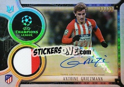 Sticker Antoine Griezmann - UEFA Champions League Museum Collection 2018-2019 n. MAR-AG - Topps