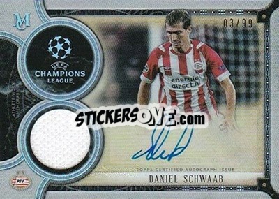 Sticker Daniel Schwaab - UEFA Champions League Museum Collection 2018-2019 - Topps