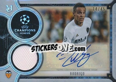 Sticker Rodrigo - UEFA Champions League Museum Collection 2018-2019 n. MAR-R - Topps