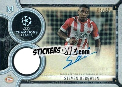Sticker Steven Bergwijn - UEFA Champions League Museum Collection 2018-2019 n. MAR-SB - Topps