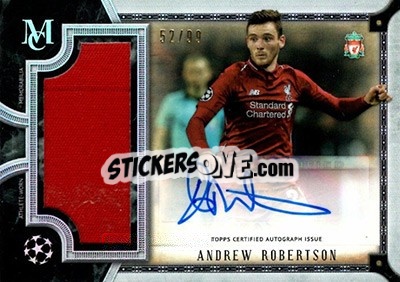 Sticker Andrew Robertson - UEFA Champions League Museum Collection 2018-2019 - Topps
