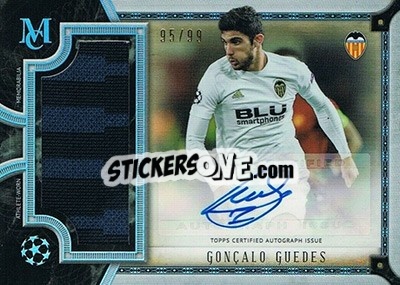 Sticker Gonçalo Guedes - UEFA Champions League Museum Collection 2018-2019 n. AJR-GG - Topps