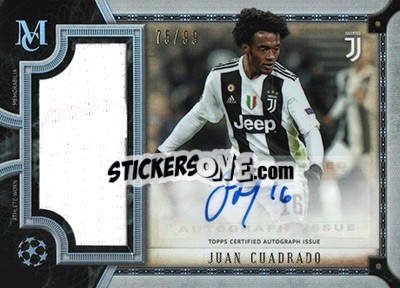 Sticker Juan Cuadrado - UEFA Champions League Museum Collection 2018-2019 n. AJR-JC - Topps