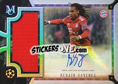 Sticker Renato Sanches - UEFA Champions League Museum Collection 2018-2019 n. AJR-RS - Topps