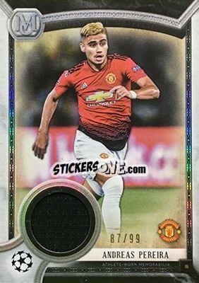 Sticker Andreas Pereira - UEFA Champions League Museum Collection 2018-2019 n. MMSR-AP - Topps