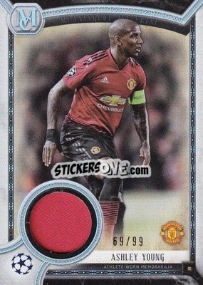 Sticker Ashley Young - UEFA Champions League Museum Collection 2018-2019 n. MMSR-AY - Topps