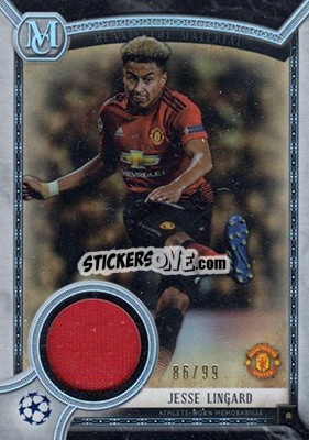 Sticker Jesse Lingard - UEFA Champions League Museum Collection 2018-2019 n. MMSR-JL - Topps