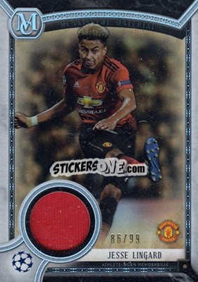 Cromo Jesse Lingard - UEFA Champions League Museum Collection 2018-2019 - Topps