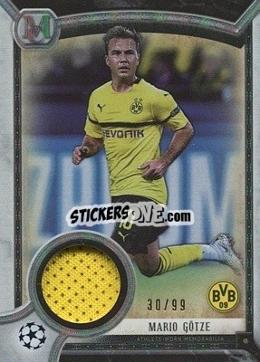 Sticker Mario Götze - UEFA Champions League Museum Collection 2018-2019 n. MMSR-MG - Topps