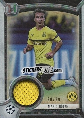 Sticker Mario Götze - UEFA Champions League Museum Collection 2018-2019 - Topps