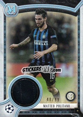 Sticker Matteo Politano - UEFA Champions League Museum Collection 2018-2019 n. MMSR-MP - Topps