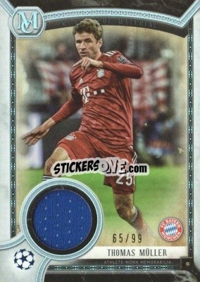 Sticker Thomas Müller - UEFA Champions League Museum Collection 2018-2019 - Topps