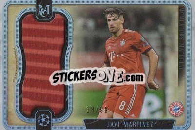 Sticker Javi Martínez - UEFA Champions League Museum Collection 2018-2019 - Topps