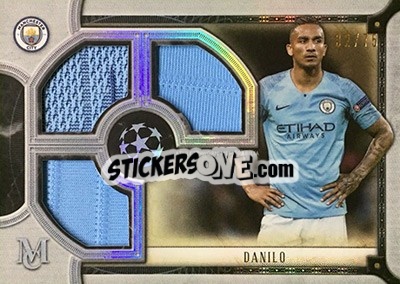 Sticker Danilo - UEFA Champions League Museum Collection 2018-2019 n. STR-D - Topps