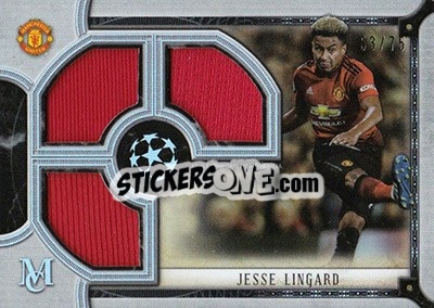Sticker Jesse Lingard - UEFA Champions League Museum Collection 2018-2019 n. STR-JL - Topps