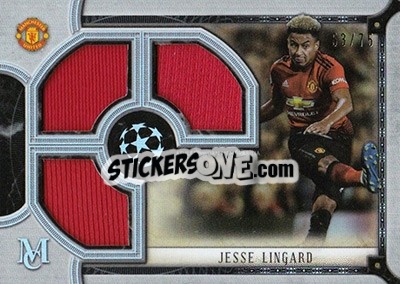 Cromo Jesse Lingard - UEFA Champions League Museum Collection 2018-2019 - Topps