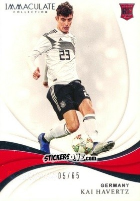 Sticker Kai Havertz - Immaculate Soccer 2018-2019 n. 5 - Panini