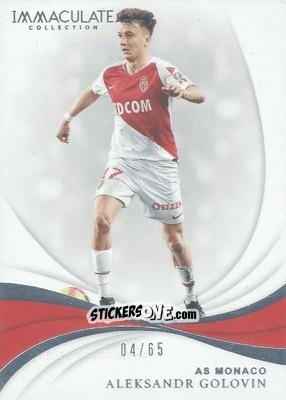 Sticker Aleksandr Golovin - Immaculate Soccer 2018-2019 n. 7 - Panini