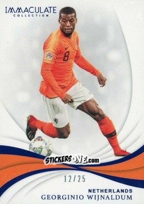 Sticker Georginio Wijnaldum - Immaculate Soccer 2018-2019 n. 36 - Panini