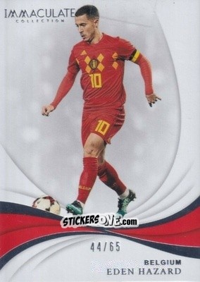 Sticker Eden Hazard - Immaculate Soccer 2018-2019 n. 56 - Panini