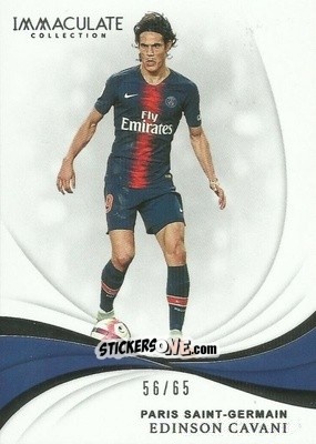 Sticker Edinson Cavani - Immaculate Soccer 2018-2019 n. 79 - Panini