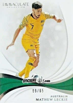 Sticker Mathew Leckie - Immaculate Soccer 2018-2019 n. 87 - Panini