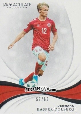 Sticker Kasper Dolberg - Immaculate Soccer 2018-2019 n. 92 - Panini
