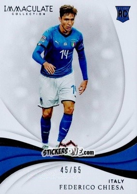 Sticker Federico Chiesa - Immaculate Soccer 2018-2019 n. 97 - Panini