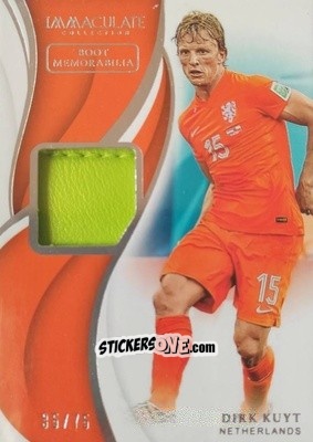 Sticker Dirk Kuyt - Immaculate Soccer 2018-2019 n. BM-DK - Panini
