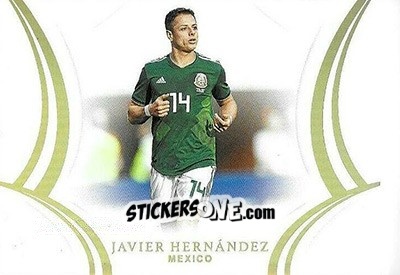 Sticker Javier Hernandez - Immaculate Soccer 2018-2019 n. AB-HR - Panini