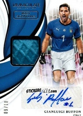 Sticker Gianluigi Buffon - Immaculate Soccer 2018-2019 n. BS-BUF - Panini