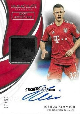 Sticker Joshua Kimmich - Immaculate Soccer 2018-2019 n. BS-JK - Panini