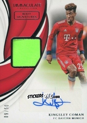 Sticker Kingsley Coman - Immaculate Soccer 2018-2019 n. BS-KC - Panini