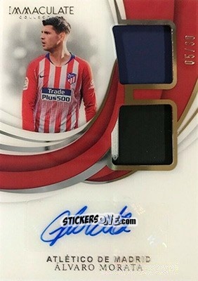 Sticker Alvaro Morata - Immaculate Soccer 2018-2019 n. DA-AMR - Panini