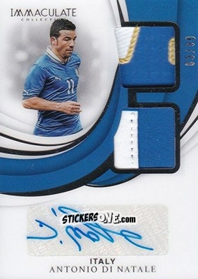 Sticker Antonio Di Natale - Immaculate Soccer 2018-2019 n. DA-AN - Panini