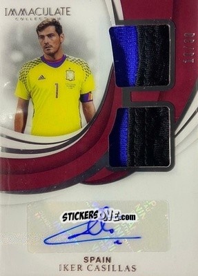 Sticker Iker Casillas - Immaculate Soccer 2018-2019 n. DA-IC - Panini