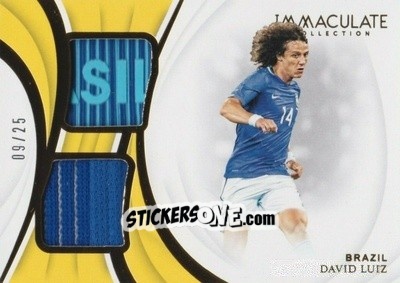 Sticker David Luiz - Immaculate Soccer 2018-2019 n. DP-DL - Panini