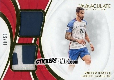 Sticker Geoff Cameron - Immaculate Soccer 2018-2019 n. DP-GC - Panini