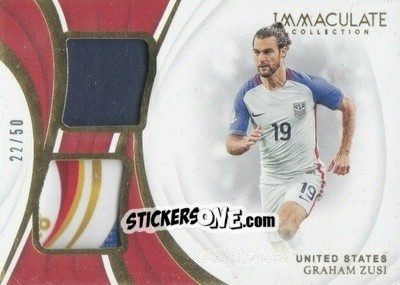 Sticker Graham Zusi - Immaculate Soccer 2018-2019 n. DP-GZ - Panini