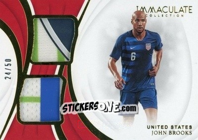 Sticker John Brooks - Immaculate Soccer 2018-2019 n. DP-JB - Panini