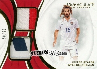 Sticker Kyle Beckerman - Immaculate Soccer 2018-2019 n. DP-KB - Panini