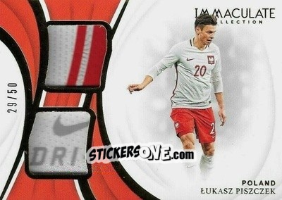 Sticker Lukasz Piszczek - Immaculate Soccer 2018-2019 n. DP-LPI - Panini