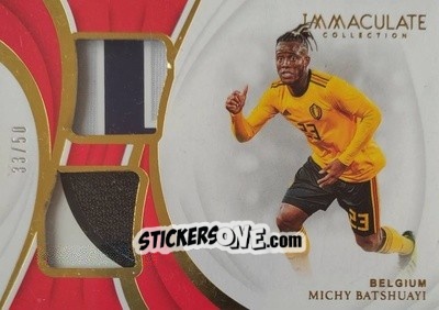 Sticker Michy Batshuayi - Immaculate Soccer 2018-2019 n. DP-MB - Panini