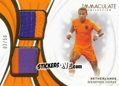 Sticker Memphis Depay - Immaculate Soccer 2018-2019 n. DP-MD - Panini