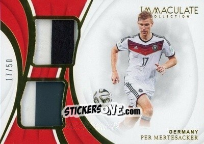 Sticker Per Mertesacker - Immaculate Soccer 2018-2019 n. DP-PM - Panini