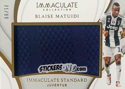 Sticker Blaise Matuidi - Immaculate Soccer 2018-2019 n. IS-BM - Panini